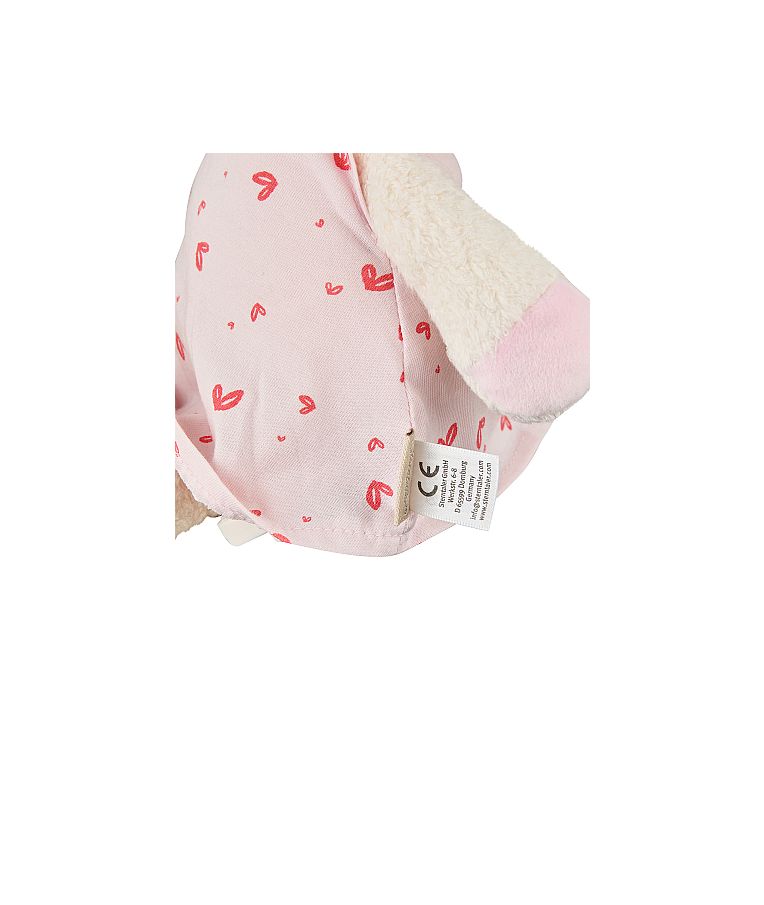 Mink&scaron;tas muzikinis žaislas Me&scaron;kutė Betty, 29 cm Perlo balta 903 6