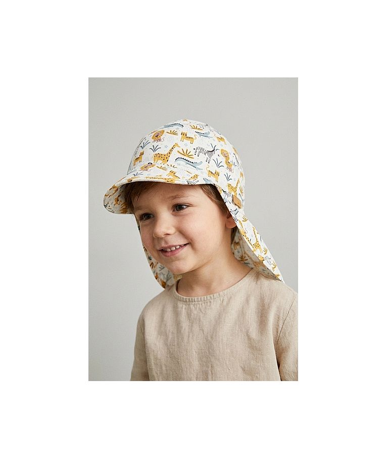 Vaiki&scaron;ka kepurė su kaklo apsauga Gyvūnų parkas Balta 908 6