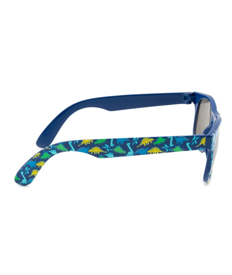Vaikiški akiniai nuo saulės poliarizuotais stiklais "KIDS Explorer Mėlyni Dinozaurai"3