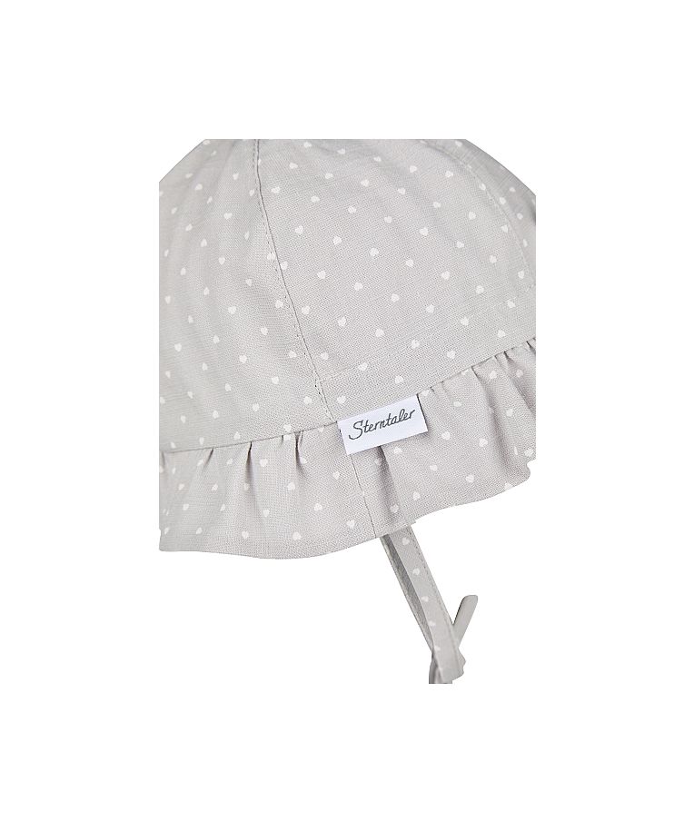 Vaiki&scaron;ka skrybėlė su rai&scaron;teliais Mažos &scaron;irdelės Pilk&scaron;va 518 5