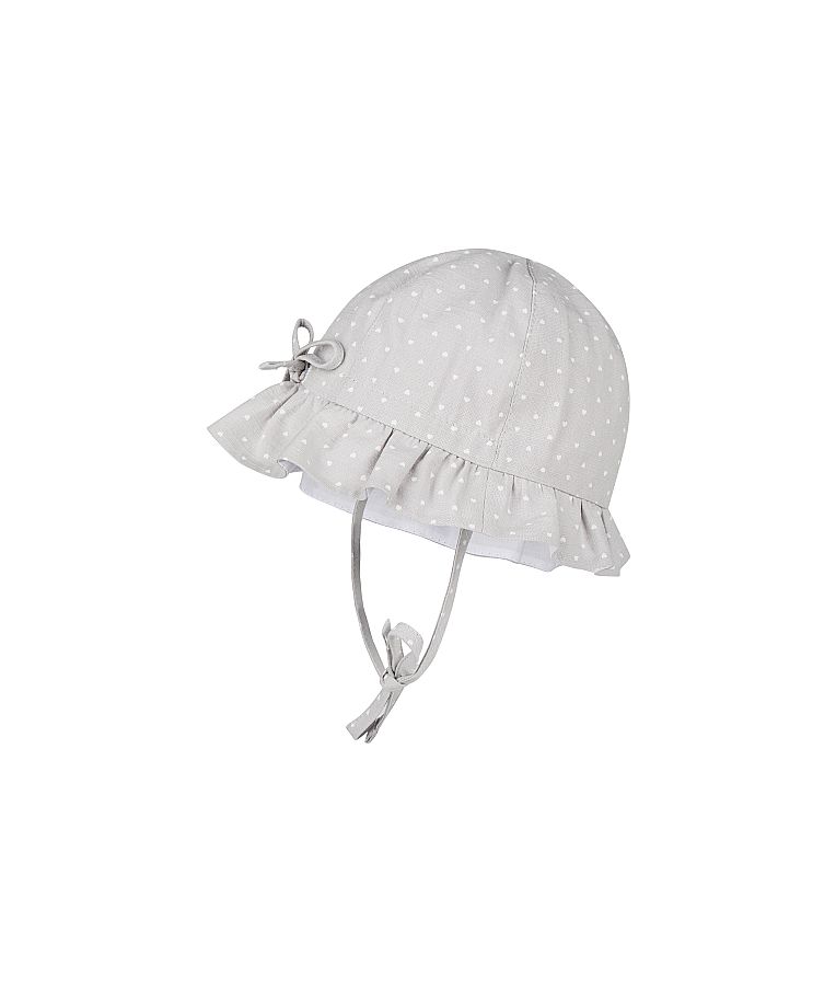 Vaiki&scaron;ka skrybėlė su rai&scaron;teliais Mažos &scaron;irdelės Pilk&scaron;va 518 3