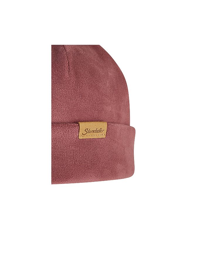 Viengubo fliso vaiki&scaron;ka beanie kepurė Bly&scaron;ki bordo 799 5