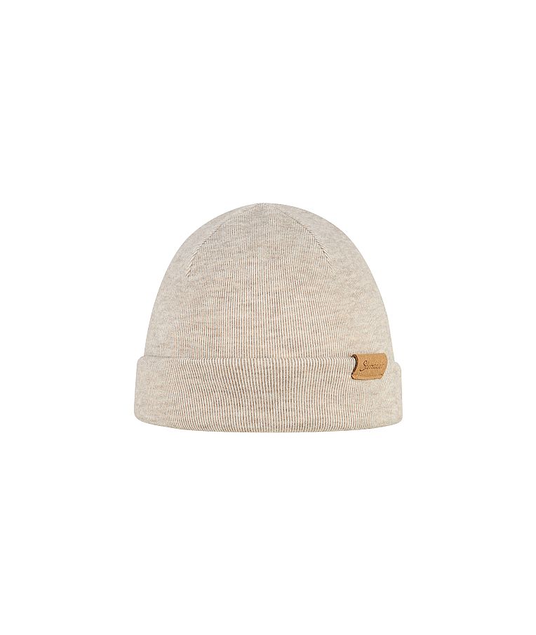 Melanžinė beanie kepurė vaikams Žaliai ruda 995 2