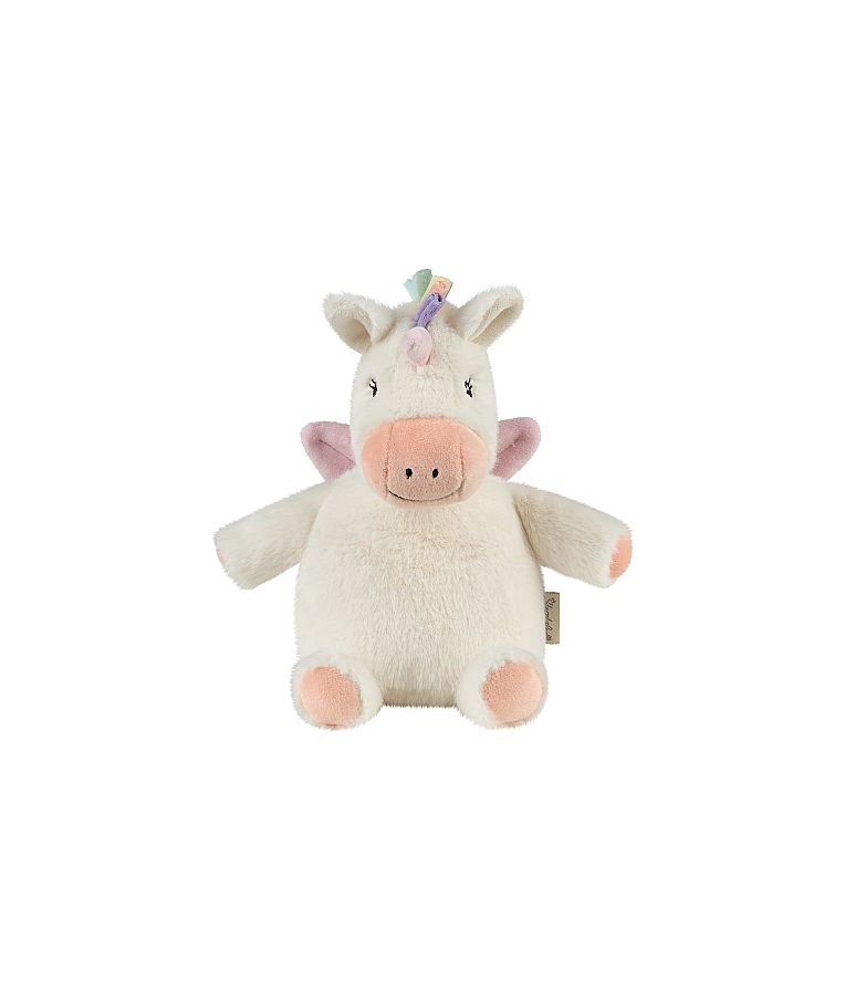 Mink&scaron;tas pliu&scaron;inis žaislas Vienaragis, 19 cm Balta 908 3