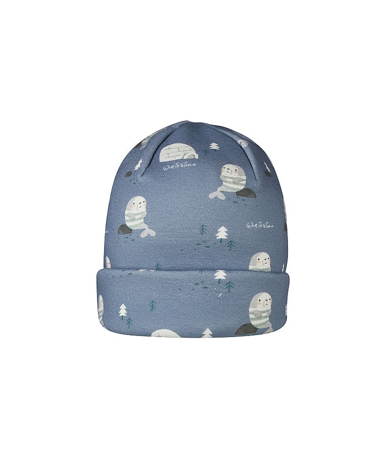 Vaiki&scaron;ka kepurė beanie Jūros liūtas Dangi&scaron;kai žydra 365 3