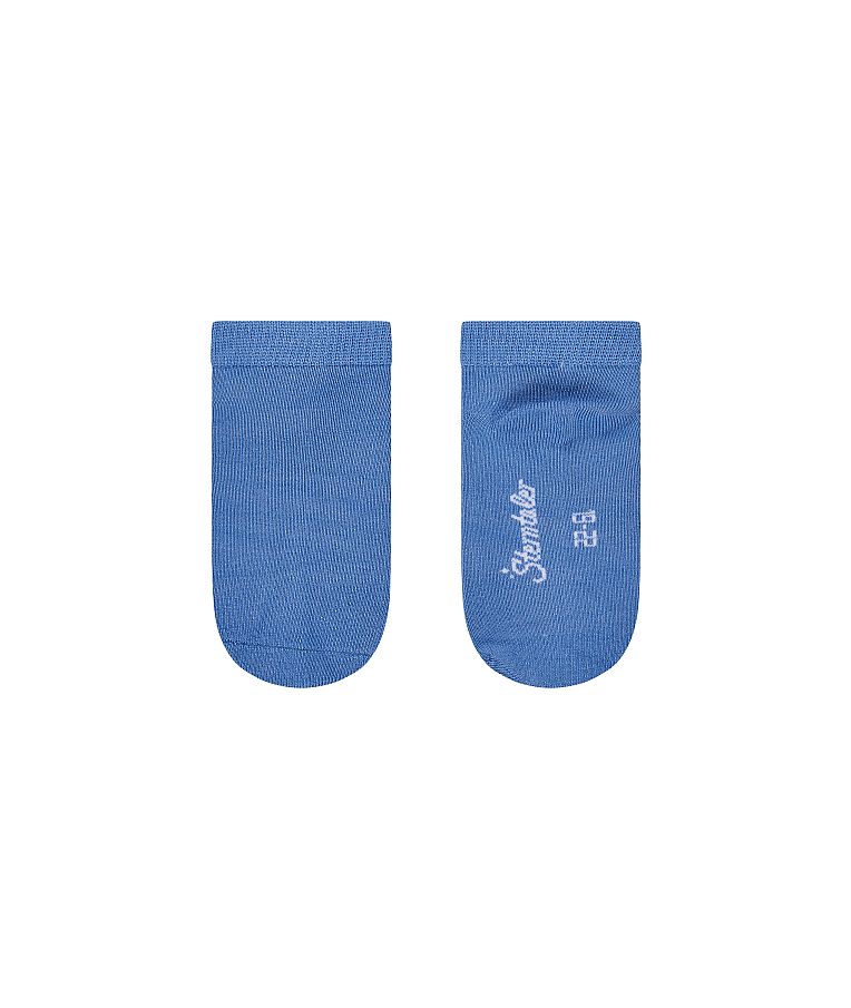 Bambuko pluo&scaron;to vaiki&scaron;kos kojinės, 3 poros (18-34 dydžiai) Kobalto mėlyna 315 5