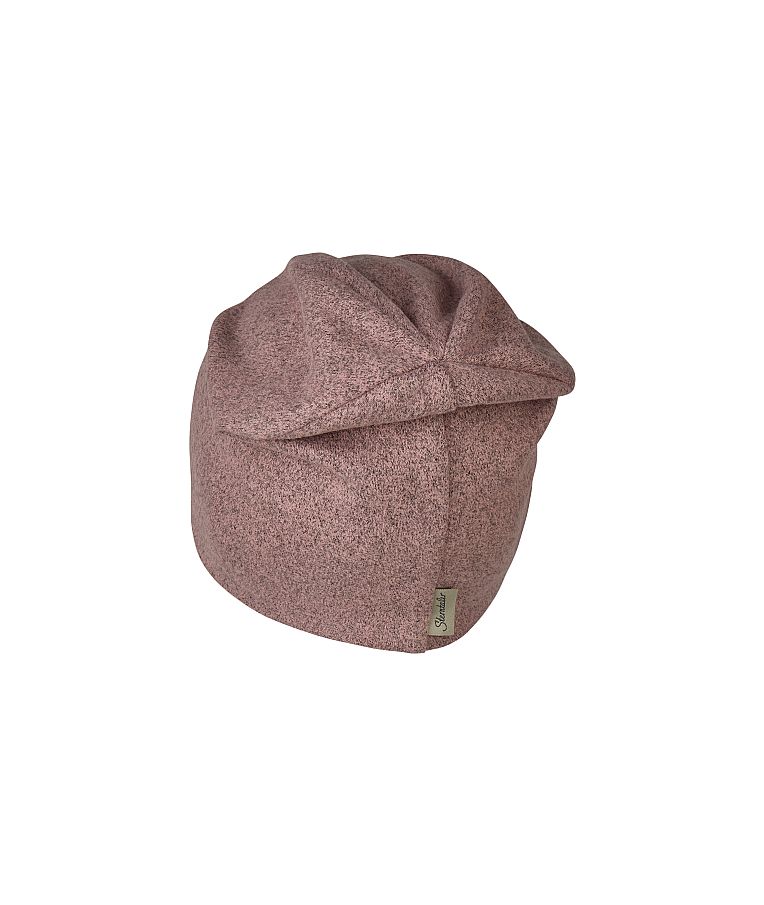 Vaiki&scaron;ka kepurė beanie Melanžo &scaron;irdis Pelenų rožinė 727 4