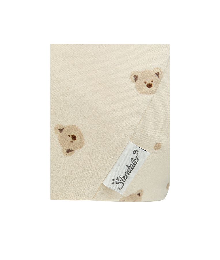 Kepurė kūdikiams, su rai&scaron;teliais Me&scaron;kutis Balta 908 4