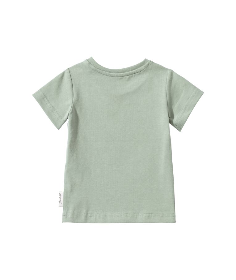 Trikotažiniai marškinėliai vaikams Draugai 62-86cm., trumpomis rankovėmis Žalia 270 2
