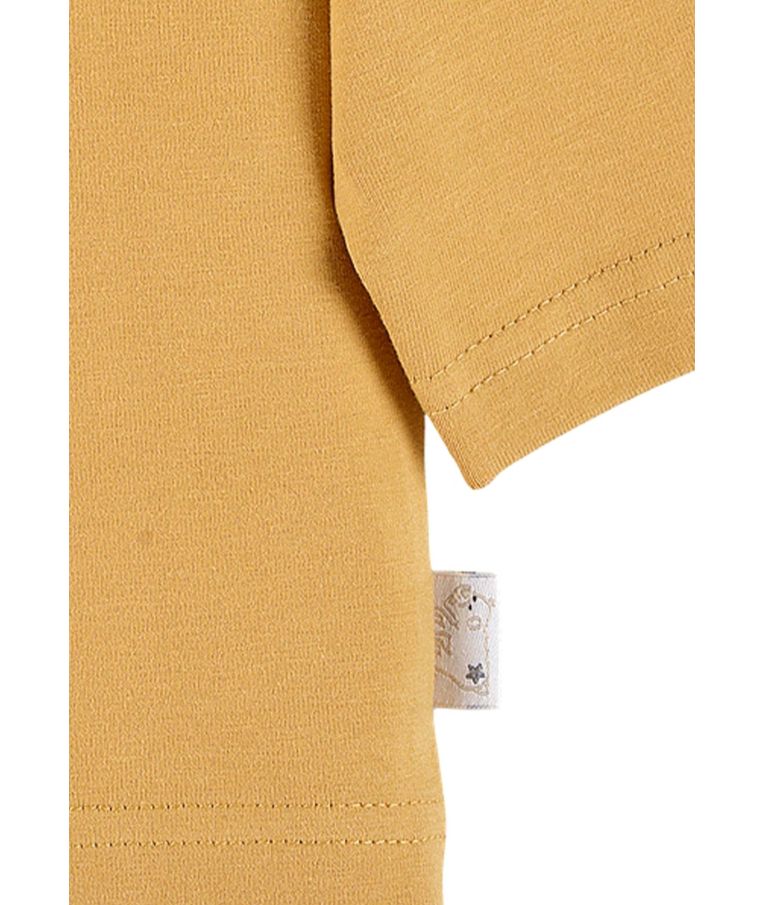 Trikotažiniai marškinėliai vaikams Meškutis 68-92cm., ilgomis rankovėmis Geltona 115 5