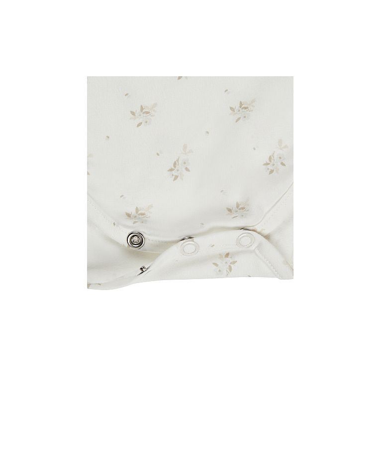 Bodis trumpomis rankovėmis Lilly 50-86 cm. Balta 908 5