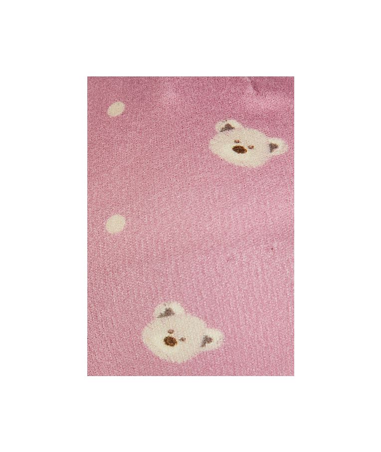 Kepurė kūdikiams, su rai&scaron;teliais Me&scaron;kutis Antikinė rausva 749 5