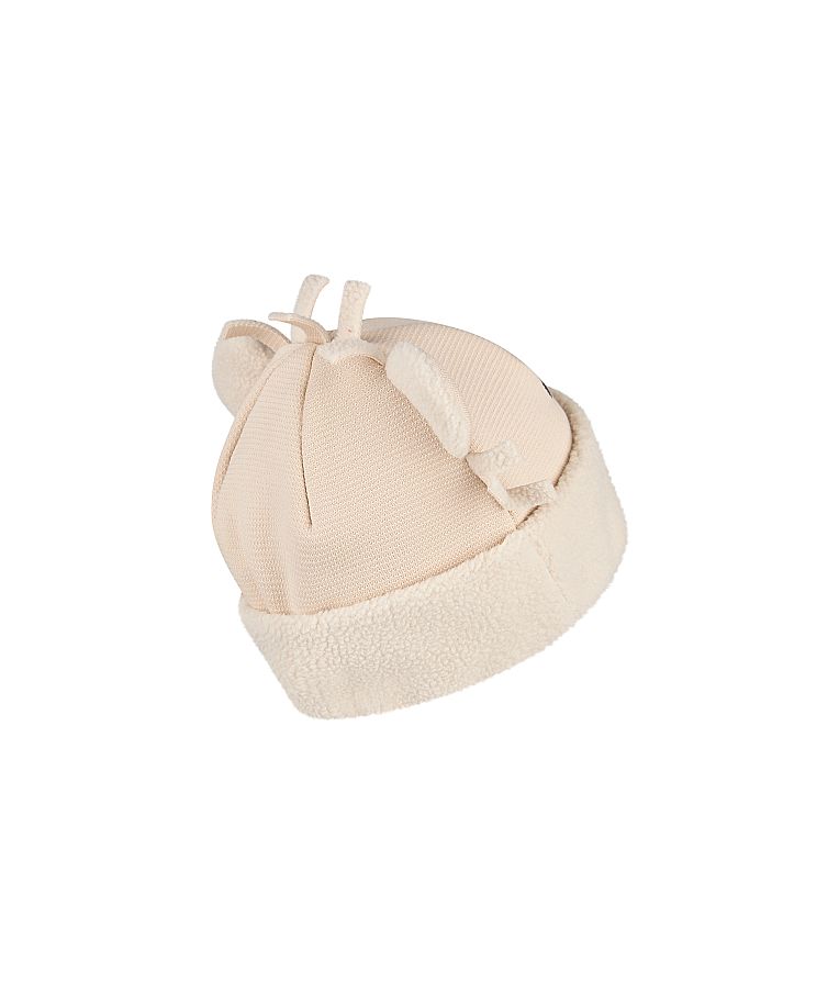 Vaikiška beanie kepurė Liūtukas Švelni kreminė 935 3