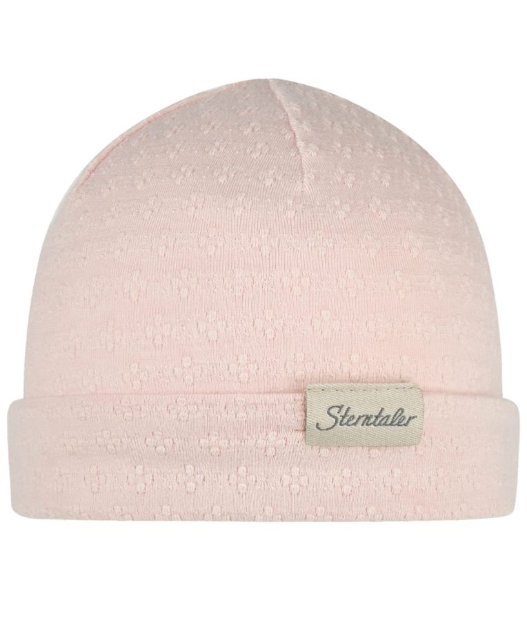 Vaiki&scaron;ka kepurė beanie Tekstūriniai ta&scaron;kučiai &Scaron;velniai rausva 707 2