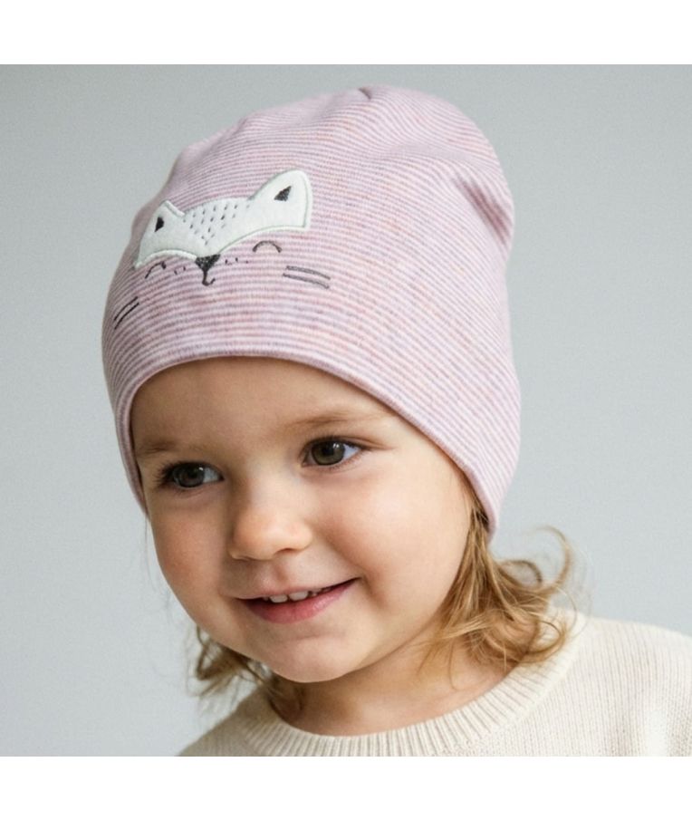Beanie kepurė vaikams Laputė Rožinio kvarco 685 6