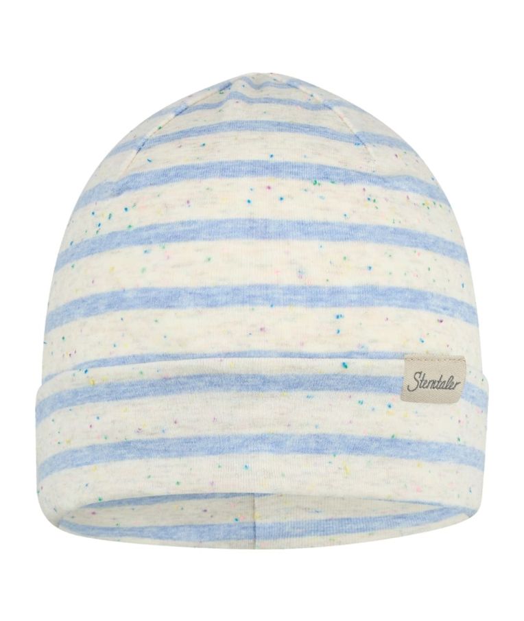 Vaiki&scaron;ka kepurė beanie Dryžuota su ta&scaron;keliais Kobalto mėlyna 315 2