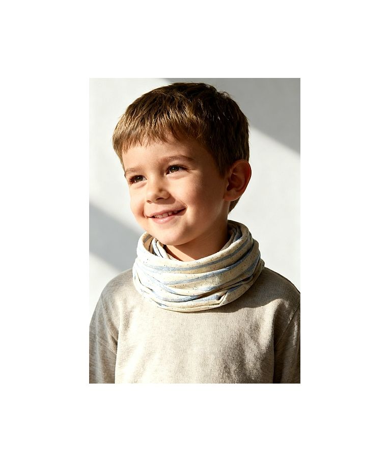 Vaiki&scaron;ka kaklo mova Dryžuota su ta&scaron;keliais Kobalto mėlyna 315 6