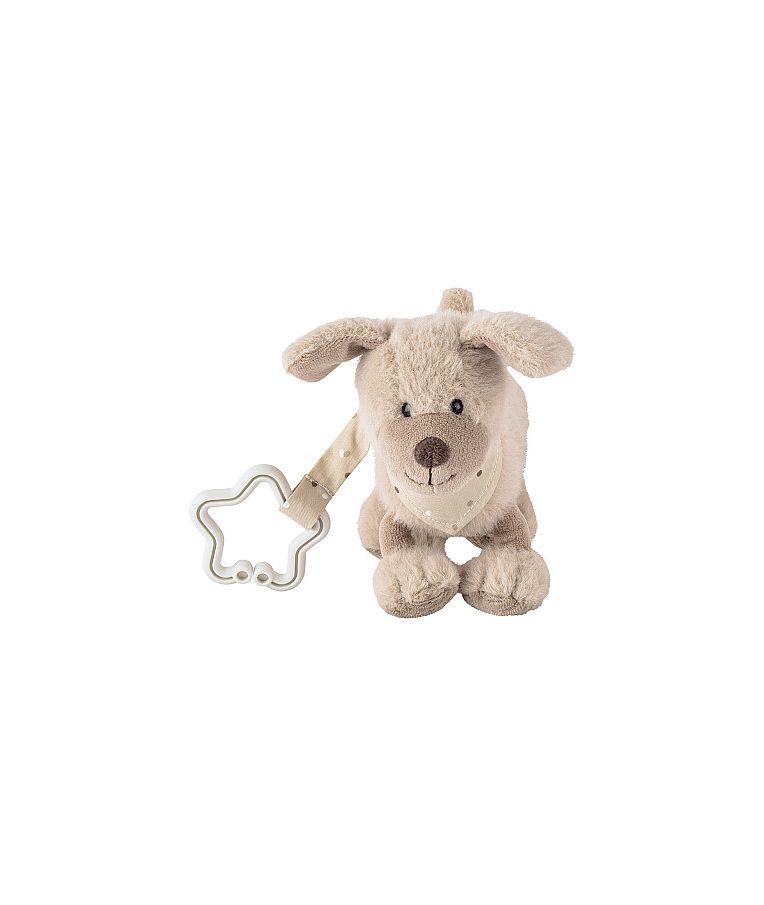 Pakabinamas žaisliukas vežimėliui Šuniukas Lucky, 16cm. Capucino 921 5