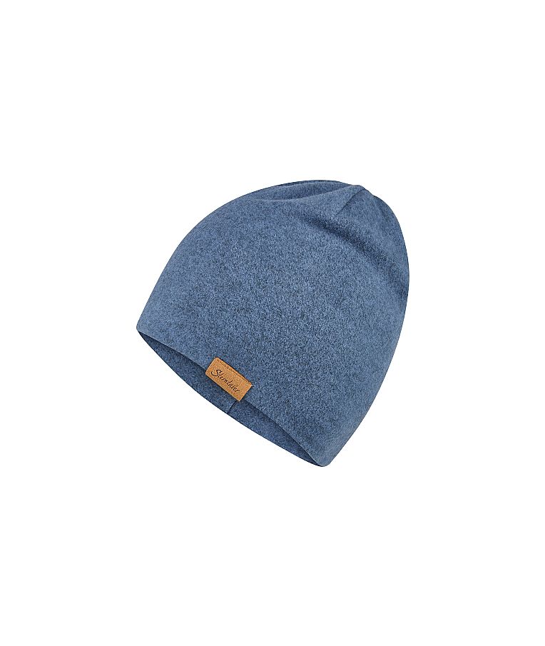 Vaikiška beanie kepurė Melanžas Jūros mėlis 306 1