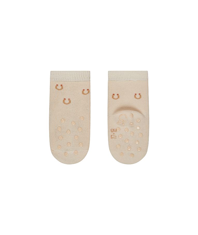 Frotinės ropojimo kojinės vaikams Arkliukai, 2 poros (18-22 dydžiai) Oranžinė 986 3