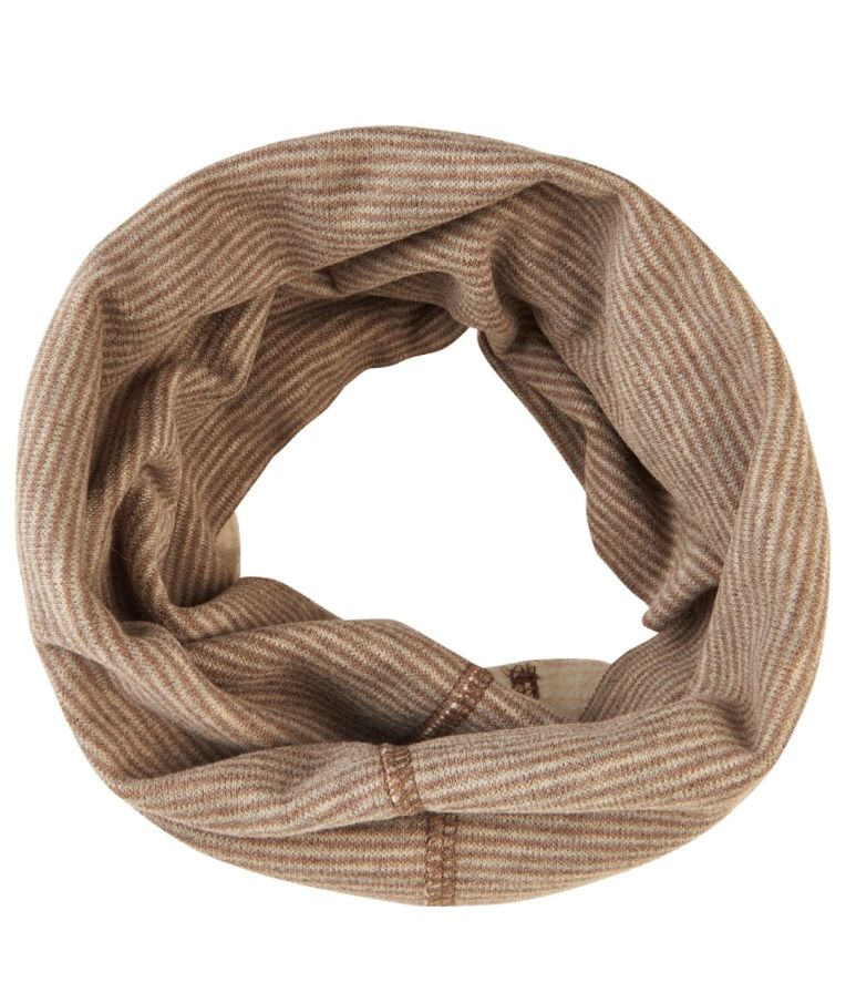 Vaiki&scaron;ka kaklo mova su pūkeliu Dryželiai Žaliai ruda 995 2