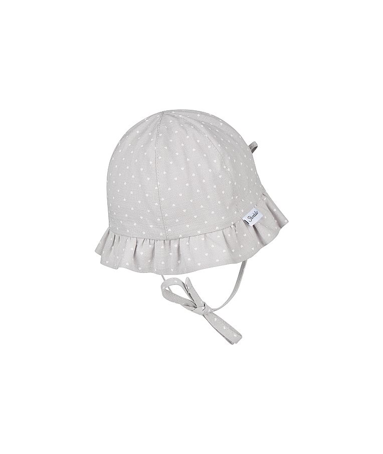 Vaiki&scaron;ka skrybėlė su rai&scaron;teliais Mažos &scaron;irdelės Pilk&scaron;va 518 2